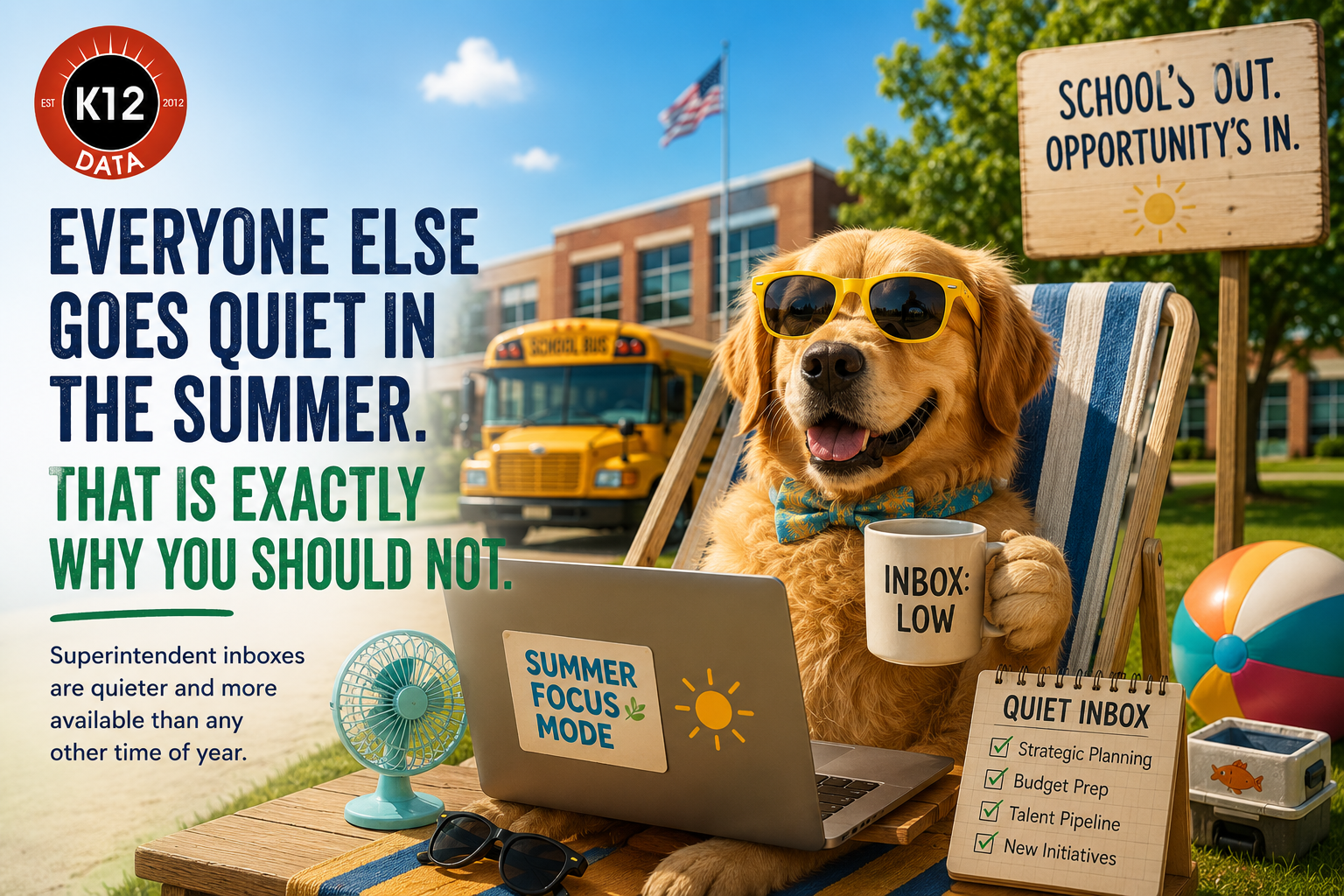 Everyone Else Goes Quiet in the Summer. That Is Exactly Why You Should Not. (Part 1)